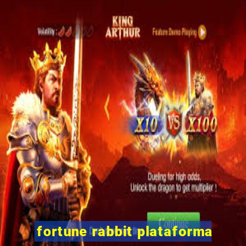 fortune rabbit plataforma